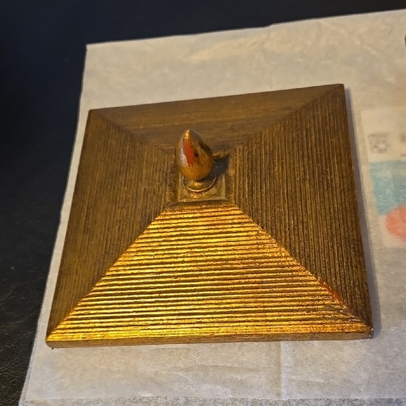 Gold and Brown Decorative Box - Picture 11 of 11
